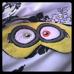 A minion sleeping mask